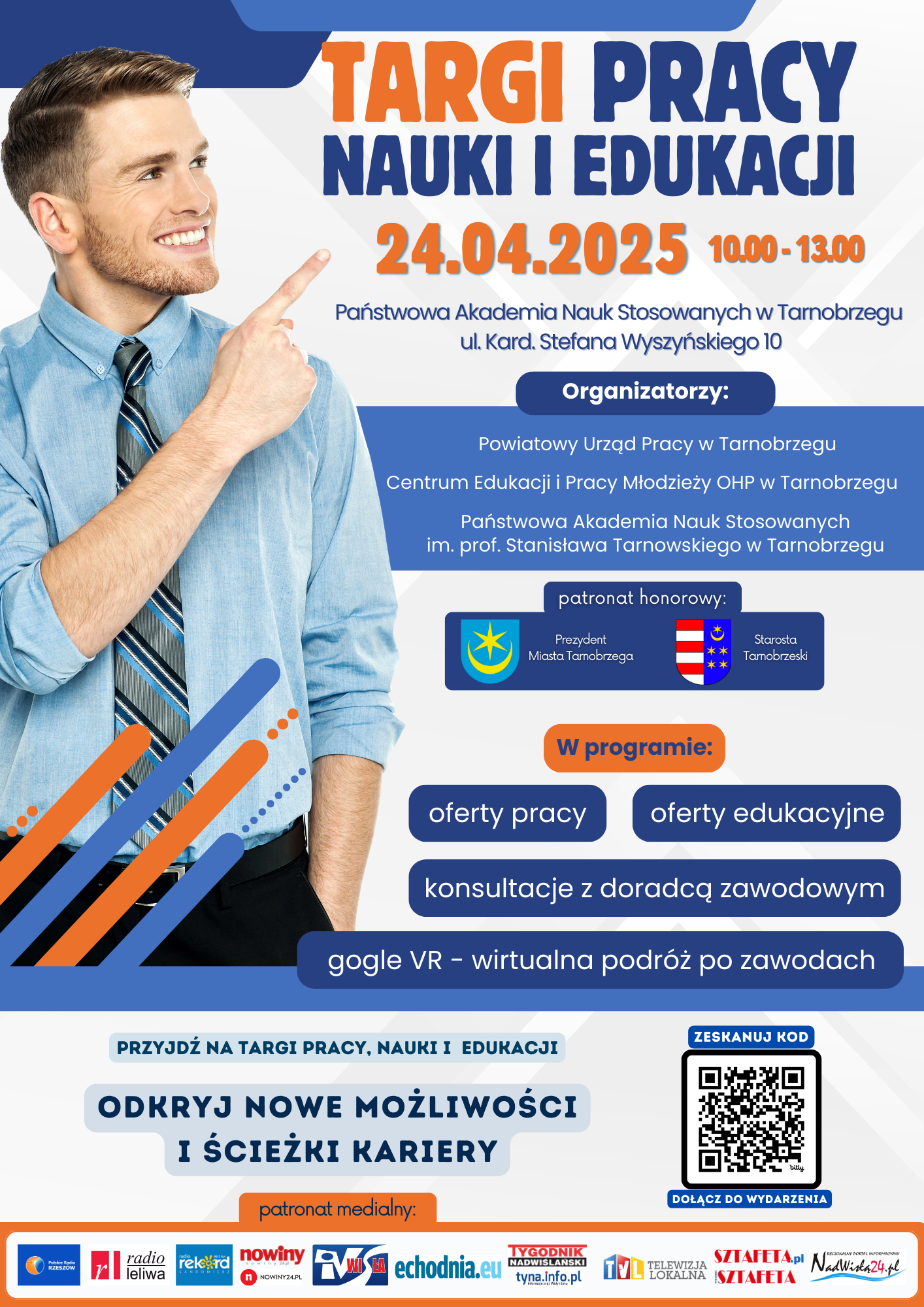 Zaproszenie na Targi Pracy, Nauki i Edukacji